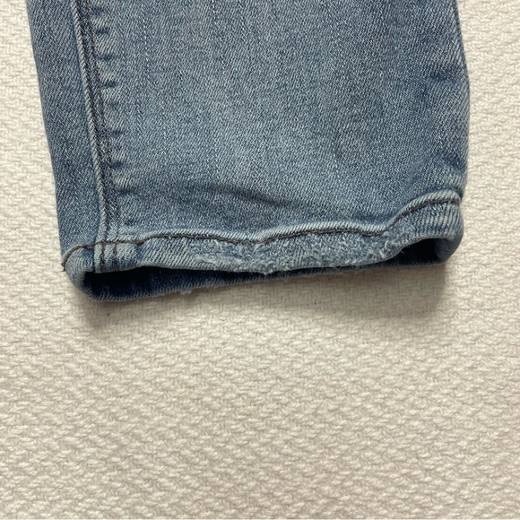 White House Black Market Jeans Crop Distressed Women's Size 0 - Picture 7 of 16